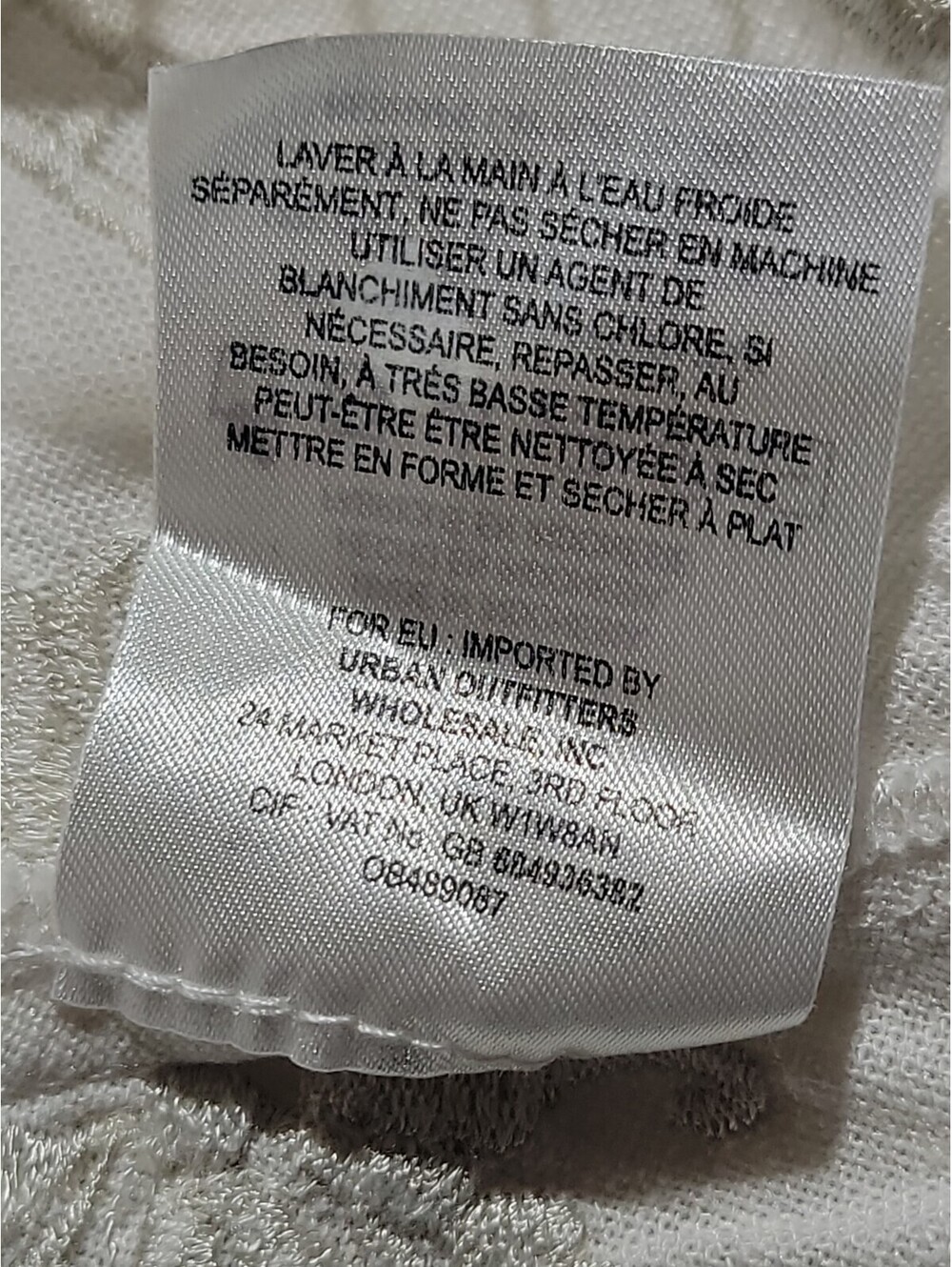 Free People Dreamers Cove 100% Linen Size M Women's Embroidered Dress #04 - Picture 14 of 14